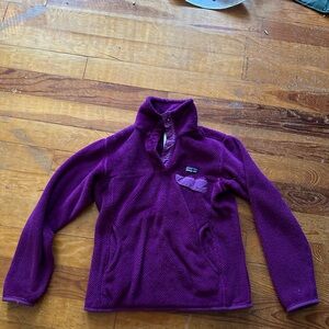 Patagonia Purple Fleece Pullover